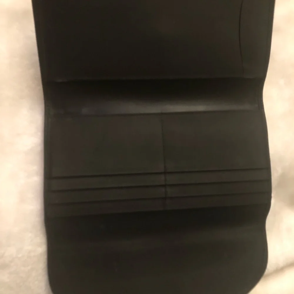 Coach light weight Black Wallet